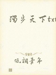 独步天下txt