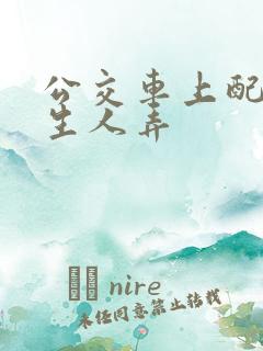 公交车上配合陌生人弄