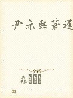 尹亦熙萧迟小说