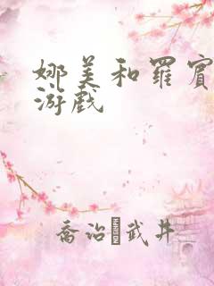 娜美和罗宾h小游戏