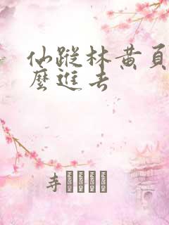 仙踪林黄页网怎么进去