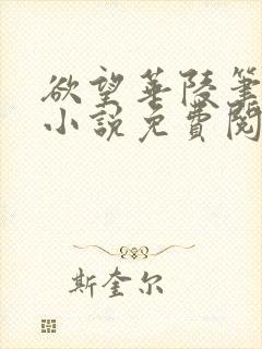 欲望华陵笔趣阁小说免费阅读