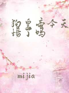 狗皇帝今天火葬场了吗