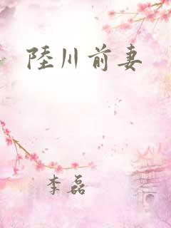 陆川前妻