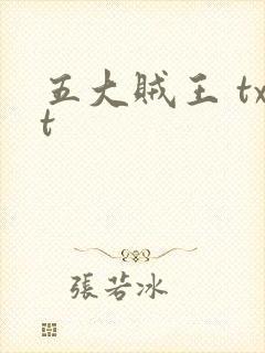 五大贼王 txt