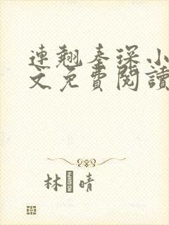 连翘秦琛小说全文免费阅读