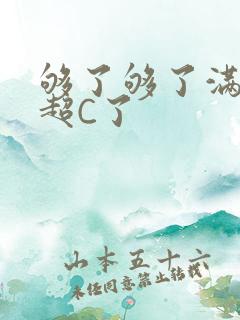 够了够了满C了超C了