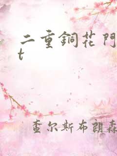 二重铜花门txt