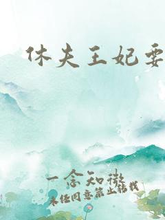 休夫王妃要改嫁