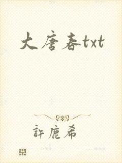 大唐春txt