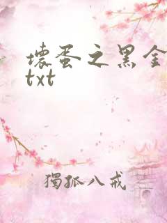 坏蛋之黑金帝国txt