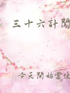 三十六计闯官场