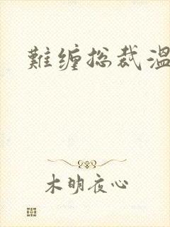 难缠总裁温柔爱