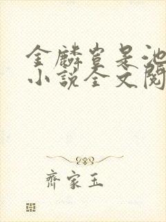 金麟岂是池中物小说全文阅读全文