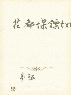 花都保镖txt