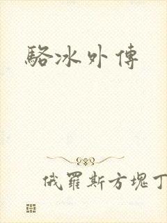 骆冰外传