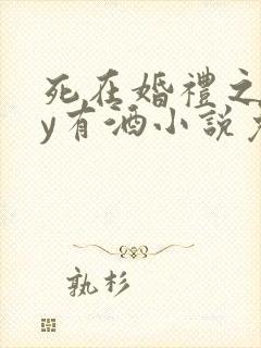 死在婚礼之前by有酒小说免费阅读