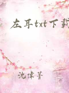 左耳txt下载