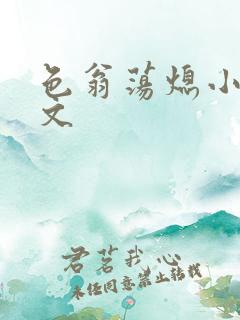 色翁荡熄小说全文