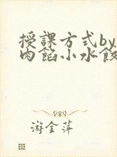 授课方式by 肉馅小水饺