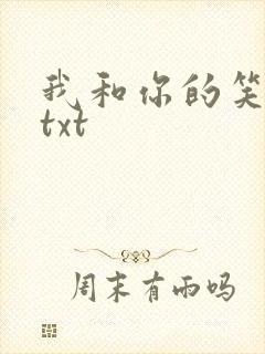 我和你的笑忘书txt
