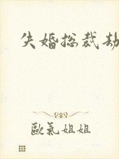 失婚总裁劫前妻