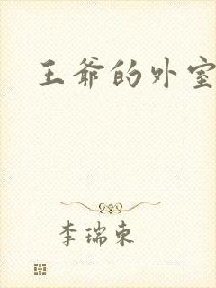 王爷的外室