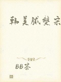 韩美腻双宋