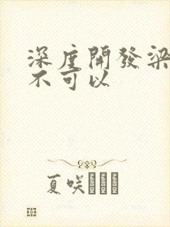 深度开发梁医生不可以