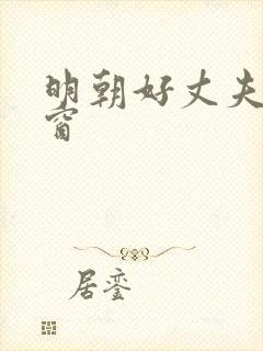 明朝好丈夫无弹窗