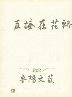 直接在花轿里动