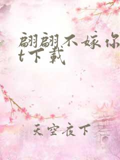 翩翩不嫁你txt下载