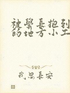 被学长抱到没人的地方小工具