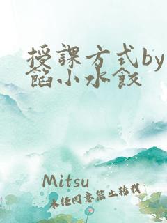 授课方式by肉馅小水饺