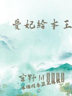 爱妃给本王站住