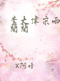 李大伟宋雨睛孙兰兰