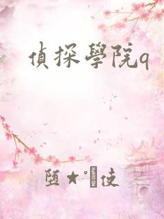 侦探学院q