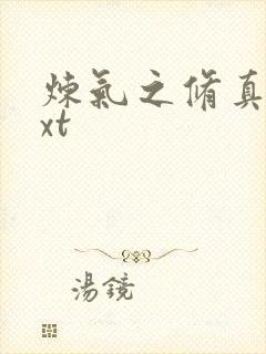 炼气之修真者txt