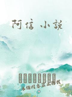 阿信 小说