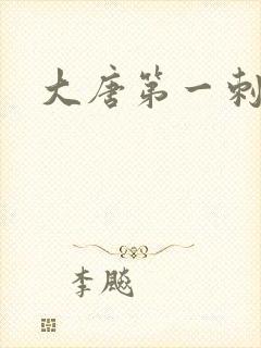大唐第一刺局
