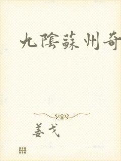 九阴苏州奇遇