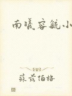 南曦容毓小说