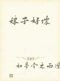 娘子好坏