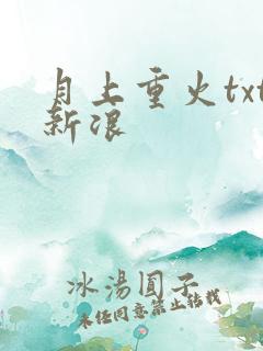 月上重火txt新浪