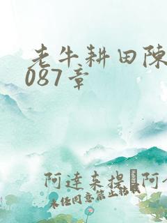 老牛耕田陈雪1087章