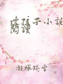 坏孩子小说在线阅读