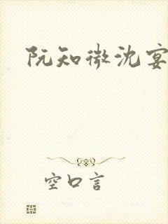 阮知微沈宴电竞