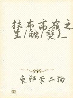 抹布高岭之花(生/触/双)_