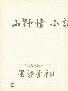 山野情 小说