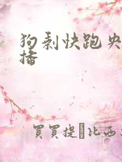 狗剩快跑央八首播